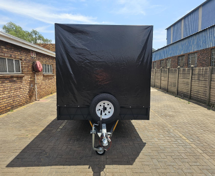 5 Meter Utility (Double Axle) (High) (PVC)